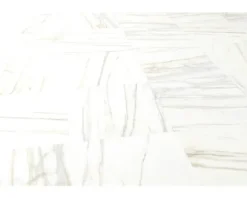MIRAVA Feinsteinzeug Wand- und Bodenfliese LUCCA Bianco gold matt 120 x 120 x 0,9 cm rektifiziert