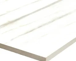MIRAVA Feinsteinzeug Wand- und Bodenfliese LUCCA Bianco gold matt 120 x 120 x 0,9 cm rektifiziert