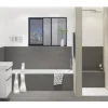 MIRAVA Feinsteinzeug Wand- und Bodenfliese MANHATTAN Anthracite 60 x 120 x 0,9 cm matt rektifiziert