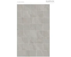 MIRAVA Feinsteinzeug Wand- und Bodenfliese NARVIK silver 60 x 60 x 0,85 cm rektifiziert