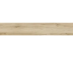 MIRAVA Feinsteinzeug Wand- und Bodenfliese OSLO 19,7 cm x 120 cm x 0,9 cm walnut light matt rektifiziert UGL