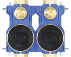 Montage-Microblock Zenner DUO 3/4" IG - Koax 2" teilbar