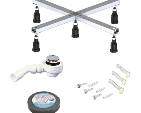 Montageset für Brausewannen Ø 50 mm
