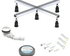 Montageset für Brausewannen Ø 90 mm