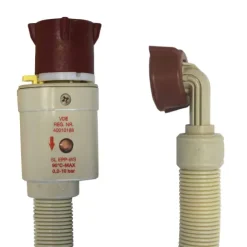1,5m Schlauch Anschluss Set (Aquastop+Ablaufschlauch+2Schellen)