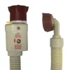 2,5m Schlauch Anschluss Set (Aquastop+Ablaufschlauch+2Schellen)