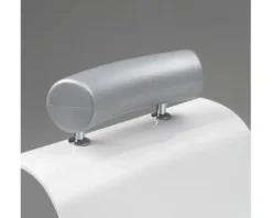 Nackenstütze für Badewanne Lusaka silbermatt