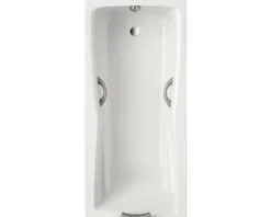 Nackenstütze für Badewanne Lusaka silbermatt