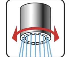 NEOPERL Wassersparender Strahlregler mit Kugelgelenk verchromt M22/M24 6.8 L/MIN.