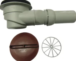 OTTOFOND Duschablauf Funktionseinheit für Duschwanne 90 mm x grau 195911