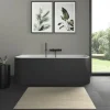 Ovale Badewanne DURAVIT Happy D,2 Plus 80 x 180 cm graphit glatt matt 700451800000000