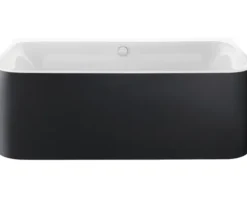 Ovale Badewanne DURAVIT Happy D,2 Plus 80 x 180 cm graphit glatt matt 700451800000000