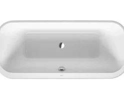 Ovale Badewanne DURAVIT Happy D,2 Plus 80 x 180 cm graphit glatt matt 700453800000000