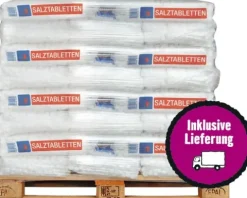 Palette Regeneriersalztabletten für Wasserenthärtung 40x25 kg inkl. Lieferung