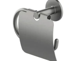Papierrollenhalter mit Deckel Lenz SIVO graphit matt 4213752
