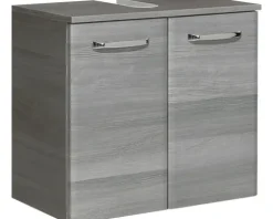 pelipal Waschtischunterschrank Alika BxHxT 65 x 53 x 33 cm graphit Struktur quer zerlegt