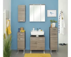 pelipal Waschtischunterschrank Offenbach QS 313 BxHxT 60 x 62 x 33 cm Sanremo Eiche