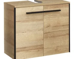 pelipal Waschtischunterschrank Quickset 395 BxHxT 60 x 53 x 33 cm Frontfarbe eiche riviera