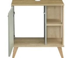 pelipal Waschtischunterschrank Quickset 963 BxHxT 60,5 x 65 x 33 cm Frontfarbe salbei holzdekor 963.016017