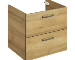 pelipal Waschtischunterschrank Rüdesheim BxHxT 53 x 52 x 43 cm Riviera Eiche