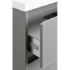 pelipal Waschtischunterschrank xpressline 3261 BxHxT 100 x 52,9 x 42 cm Frontfarbe grau 3261.611014