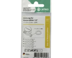 PE-Ring 1/2" 17 x 24 x 2 mm für Wasserzähler