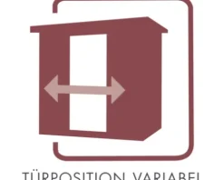 Plug & Play Sauna Karibu Maria inkl. 3,6 kW Bio Ofen u.ext.Steuerung ohne Dachkranz mit bronzierter Ganzglastüre