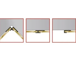 Profil-Set SCHULTE DecoDesign H 2100 mm alunatur D1901121 01