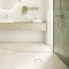 Punktablauf hansgrohe RainDrain Point 150/150 edelsathl gebürstet rückseitig befliesbar 56249800