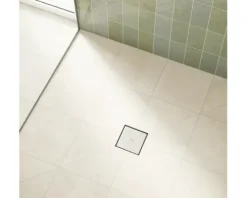 Punktablauf hansgrohe RainDrain Point 150/150 edelsathl gebürstet rückseitig befliesbar 56249800