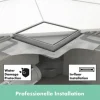 Punktablauf hansgrohe RainDrain Brilliance 150/150 edelstahl gebürstet rückseitig befliesbar 56251800