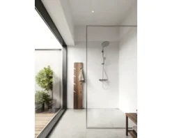 Punktablauf hansgrohe RainDrain Corner 240/240 edelstahl gebürstet 56252800