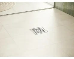 Punktablauf hansgrohe RainDrain Point 100/100 edelsathl gebürstet 56246800