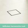 Punktablauf hansgrohe RainDrain Point 100/100 edelsathl gebürstet rückseitig befliesbar 56247800