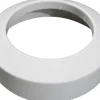 PVC-Flachrosette 110mm weiß