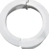 PVC Klapprosette für WC weiß