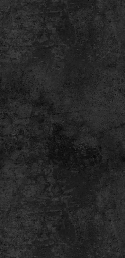 PVC Wandpaneel Duschrückwand Industrial-Black in Natursteinoptik Matt Strukturiert - 122x244cm