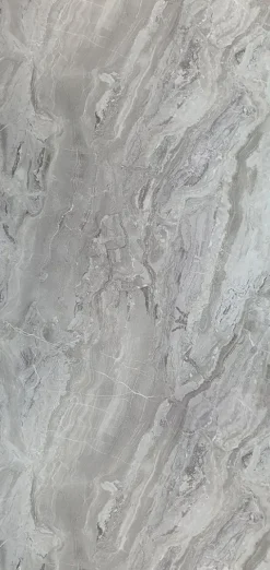 PVC Wandpaneel Duschrückwand Marmori Grey in Marmor-Optik Hochglanz - 122x244cm