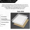 PVC Wandpaneel Duschrückwand Metallic Grey Hochglanz - 122x244cm