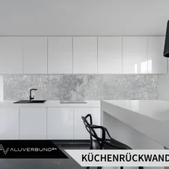 PVC Wandpaneel Duschrückwand Urban-Grey in Natursteinoptik Matt Strukturiert -122x244cm
