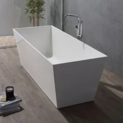 Quadratische Badewanne freistehend | York