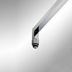 Quadratischer Duscharm aus verchromtem Messing für Brausekopf