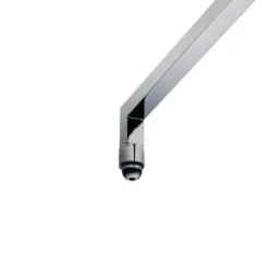 Quadratischer Duscharm aus verchromtem Messing für Brausekopf