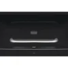 Rechteckbadewanne KALDEWEI ASYMMETRIC DUO 740 80 x 170 cm schwarz glänzend Antirutschbeschichtung 274034010701