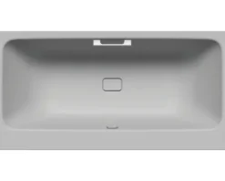 Rechteckbadewanne KALDEWEI ASYMMETRIC DUO 740 mit Griffbohrungen 80 x 170 cm cool grey 30 matt 274010110663