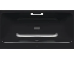 Rechteckbadewanne KALDEWEI ASYMMETRIC DUO 740 mit Griffbohrungen 80 x 170 cm schwarz glänzend 274010110701