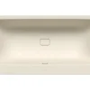 Rechteckbadewanne KALDEWEI ASYMMETRIC DUO 740 80 x 170 cm warm beige 20 matt 274000010661