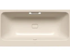 Rechteckbadewanne KALDEWEI ASYMMETRIC DUO 740 mit Griffbohrungen 80 x 170 cm bahamabeige glänzend 274010110030