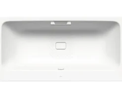 Rechteckbadewanne KALDEWEI ASYMMETRIC DUO 740 mit Griffbohrungen 80 x 170 cm alpinweiß glänzend Antirutschbeschichtung 274010220001