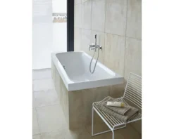 Rechteckbadewanne Doppelbadewanne DURAVIT Happy D,2 80 x 180 cm weiß glatt 700314000000000